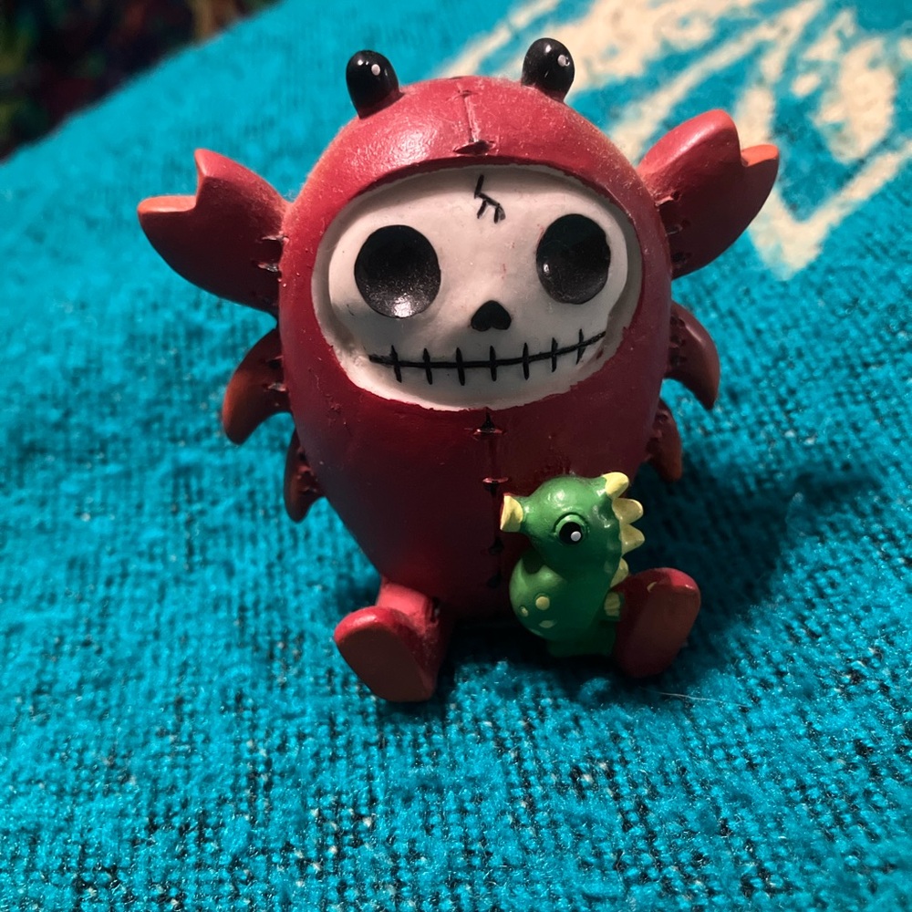 FURRYBONES-SCUTTLE, C/60 Skelton Crab Collectible Figurine NEW